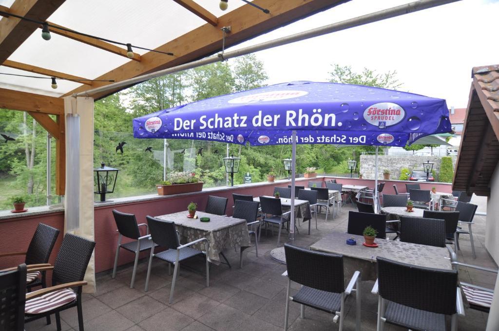 Landgasthof Lang Zum Adler Oberkalbach Exteriör bild