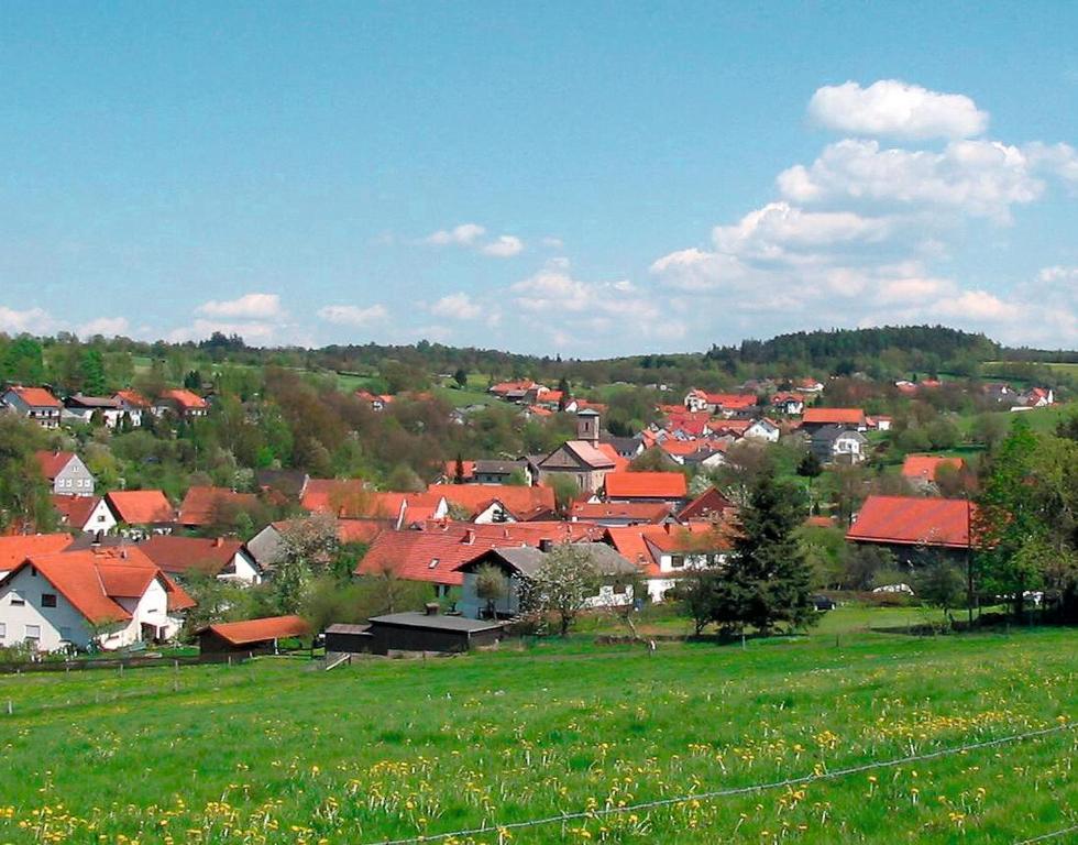 Landgasthof Lang Zum Adler Oberkalbach Exteriör bild